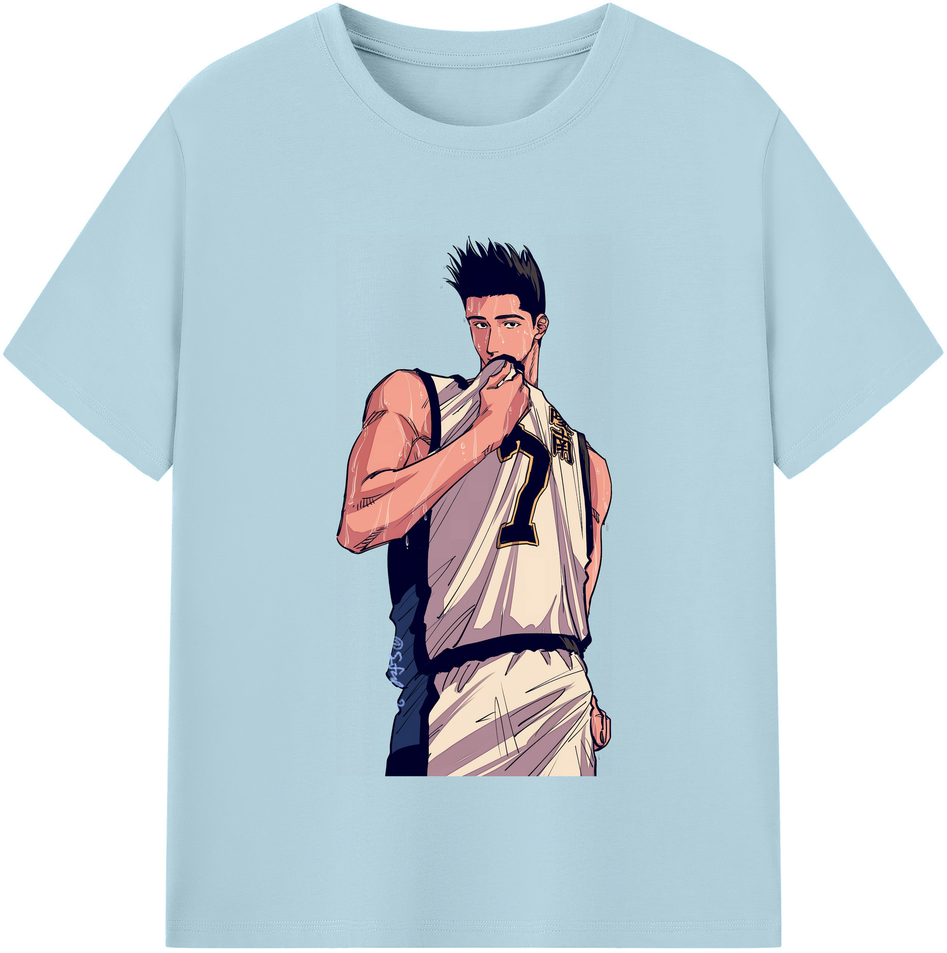 （画像用） SLAM DUNK／スラムダンク 綿100％半袖Tシャツ（フロントプリント）